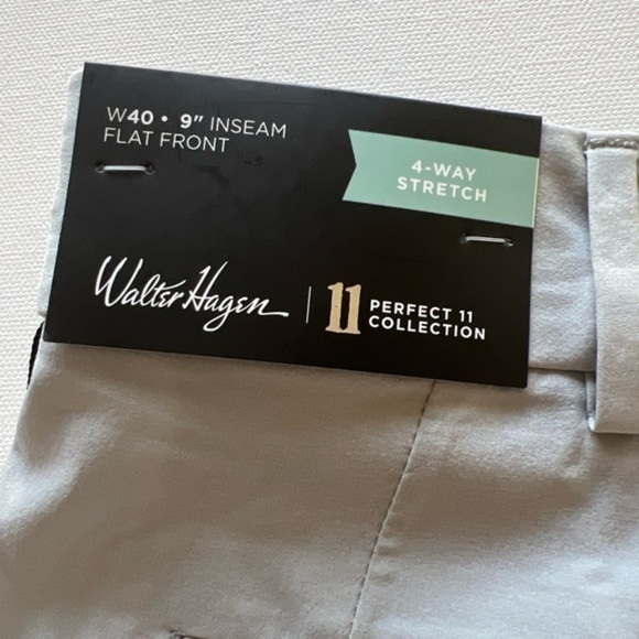 WALTER‎ HAGEN PERFECT 11 COLLECTION GOLF SHORTS Men's Size 40 X -11" BLUE (J) - Picture 5 of 6